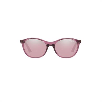 Vogue Junior VJ 2015 27617A 48 Çocuk Oval Şeffaf Pembe Kemik Güneş Gözlüğü
