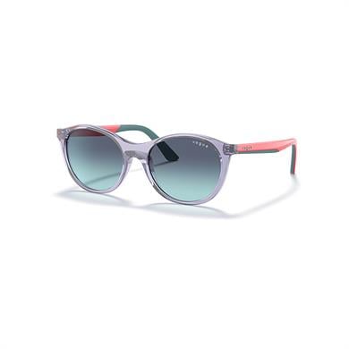 Vogue Junior VJ 2015 28374S 48 Çocuk Oval Şeffaf Mor Kemik Güneş Gözlüğü