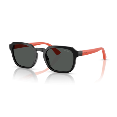 Vogue Junior VJ 2025 W4487 46 Çocuk Geometrik Siyah Kemik Güneş Gözlüğü