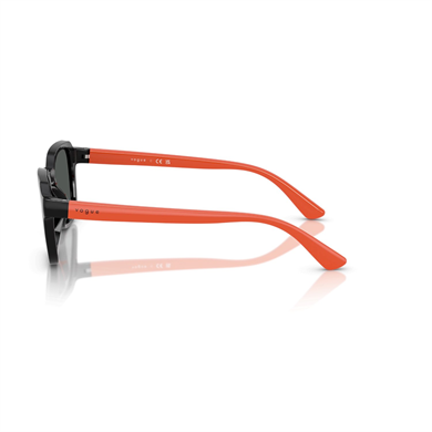 Vogue Junior VJ 2025 W4487 46 Çocuk Geometrik Siyah Kemik Güneş Gözlüğü