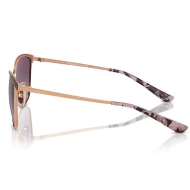 Vogue VO 4002S 51708H 55 Kadın Oval Rose Gold Metal Güneş Gözlüğü