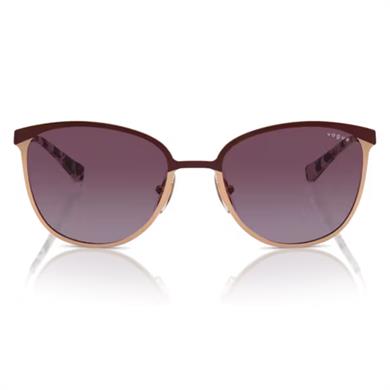 Vogue VO 4002S 51708H 55 Kadın Oval Rose Gold Metal Güneş Gözlüğü