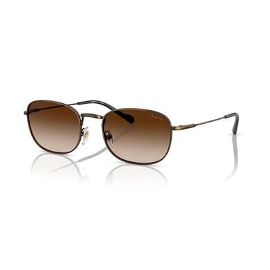 Vogue VO 4276S 513713 54 Unisex Bronz Metal Dikdörtgen Güneş Gözlüğü
