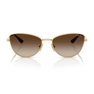 Vogue VO 4324S 28013 56 Kadın Kelebek Gold Metal Güneş Gözlüğü