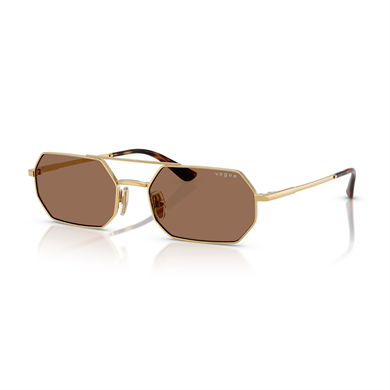 Vogue VO 4329S 28073 55 Unisex Geometrik Gold Metal Güneş Gözlüğü