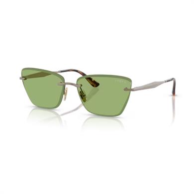 Vogue VO 4332S 51382 59 Kadın Cat Eye Gri Metal Güneş Gözlüğü