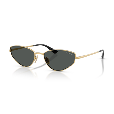 Vogue VO 4339S 28087 56 Kadın Cat Eye Gold Metal Güneş Gözlüğü