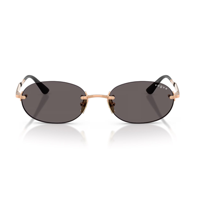 Vogue VO 4342S 515287 55 Kadın Oval Rose Gold Metal Güneş Gözlüğü