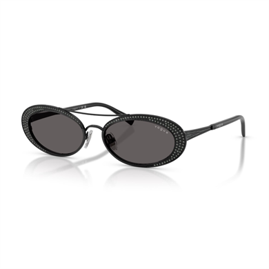Vogue VO 4348SB 35287 54 Kadın Oval Siyah Metal Güneş Gözlüğü