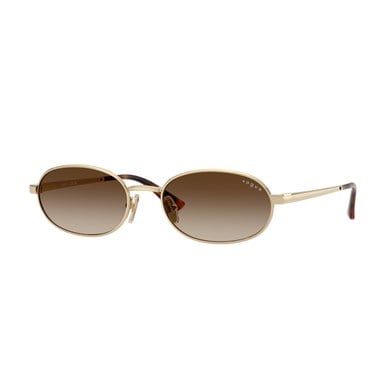 Vogue VO 4353S 84813 54 Kadın Oval Gold Metal Güneş Gözlüğü