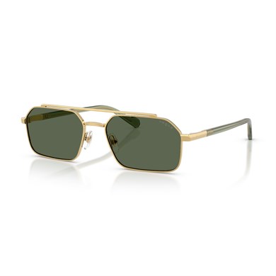 Vogue VO 4356S 28071 57 Erkek Geometrik Gold Metal Güneş Gözlüğü