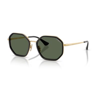 Vogue VO 4359SI 28071 53 Kadın Geometrik Gold Metal Güneş Gözlüğü