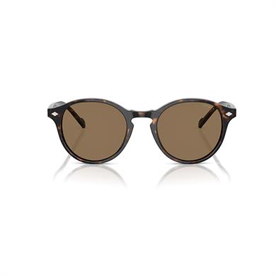 Vogue VO 5327S W65673 51 Unisex Oval Kırçıllı Kahverengi Kemik Güneş Gözlüğü