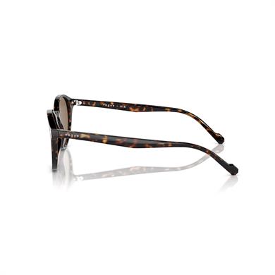 Vogue VO 5327S W65673 51 Unisex Oval Kırçıllı Kahverengi Kemik Güneş Gözlüğü