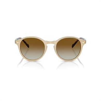 Vogue VO 5327S W900T5 48 Polarize Unisex Oval Bej Kemik Güneş Gözlüğü