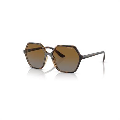 Vogue VO 5361S W656T5 55 Kadın Kahverengi Geometrik Güneş Gözlüğü