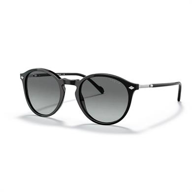 Vogue VO 5432S W4411 51 Unisex Siyah Yuvarlak Güneş Gözlüğü