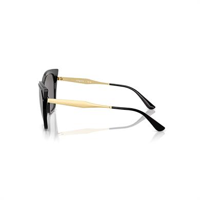 Vogue VO 5521S W4487 57 Kadın Cat Eye Siyah Kemik Güneş Gözlüğü 