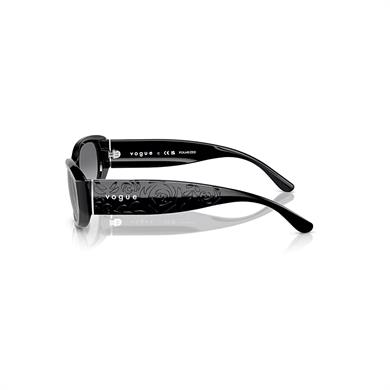 Vogue VO 5525S W44T3 52 Polarize Kadın Siyah Kemik Güneş Gözlüğü