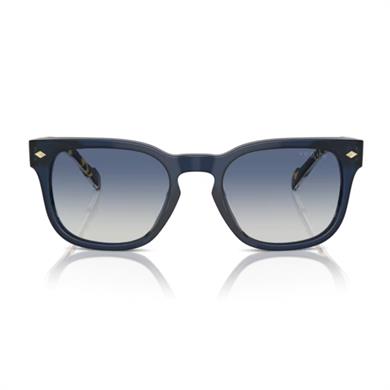 Vogue VO 5571S 31434L 53 Erkek Kare Şeffaf Mavi Kemik Güneş Gözlüğü