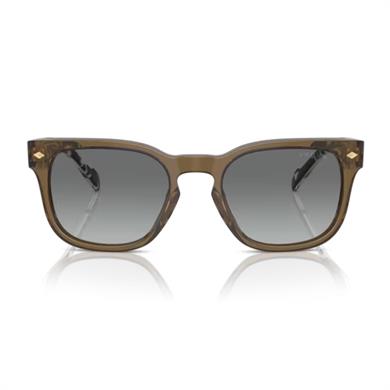 Vogue VO 5571S 314411 53 Erkek Kare Şeffaf Kahverengi Kemik Güneş Gözlüğü