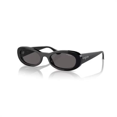 Vogue VO 5582S W4487 53 Kadın Oval Siyah Kemik Güneş Gözlüğü