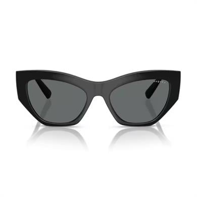 Vogue VO 5607S W4481 53 Polarize Kadın Geometrik Siyah Kemik Güneş Gözlüğü