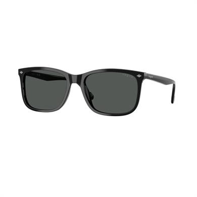 Vogue Vo 5618S W4487 57 Unisex Kare Siyah Kemik Güneş Gözlüğü