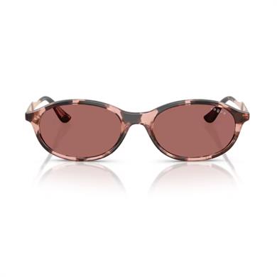 Vogue VO 5625S 319969 52 Kadın Oval Rose Gold Kırçıllı Kahverengi Kemik Güneş Gözlüğü