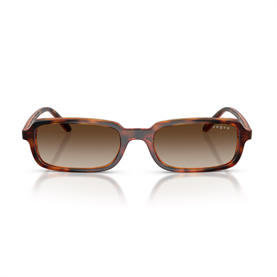 Vogue VO 5666S W65613 53 Unisex Yastık Degrade Kırçıllı Kahverengi Kemik Güneş Gözlüğü