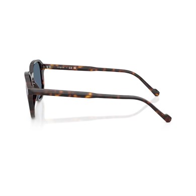 Vogue VO 5707S W65680 51 Unisex Oval Kırçıllı Kahverengi Kemik Güneş Gözlüğü