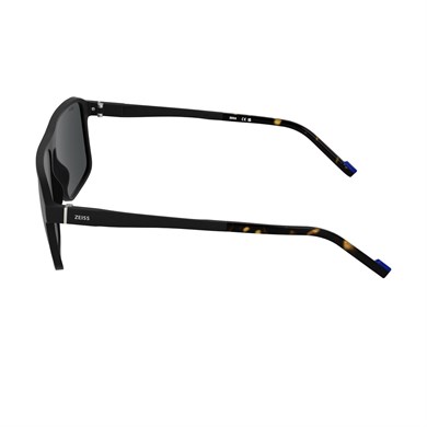 Zeiss ZS 25564S 002 57 Unisex Kare Siyah Kemik Güneş Gözlüğü