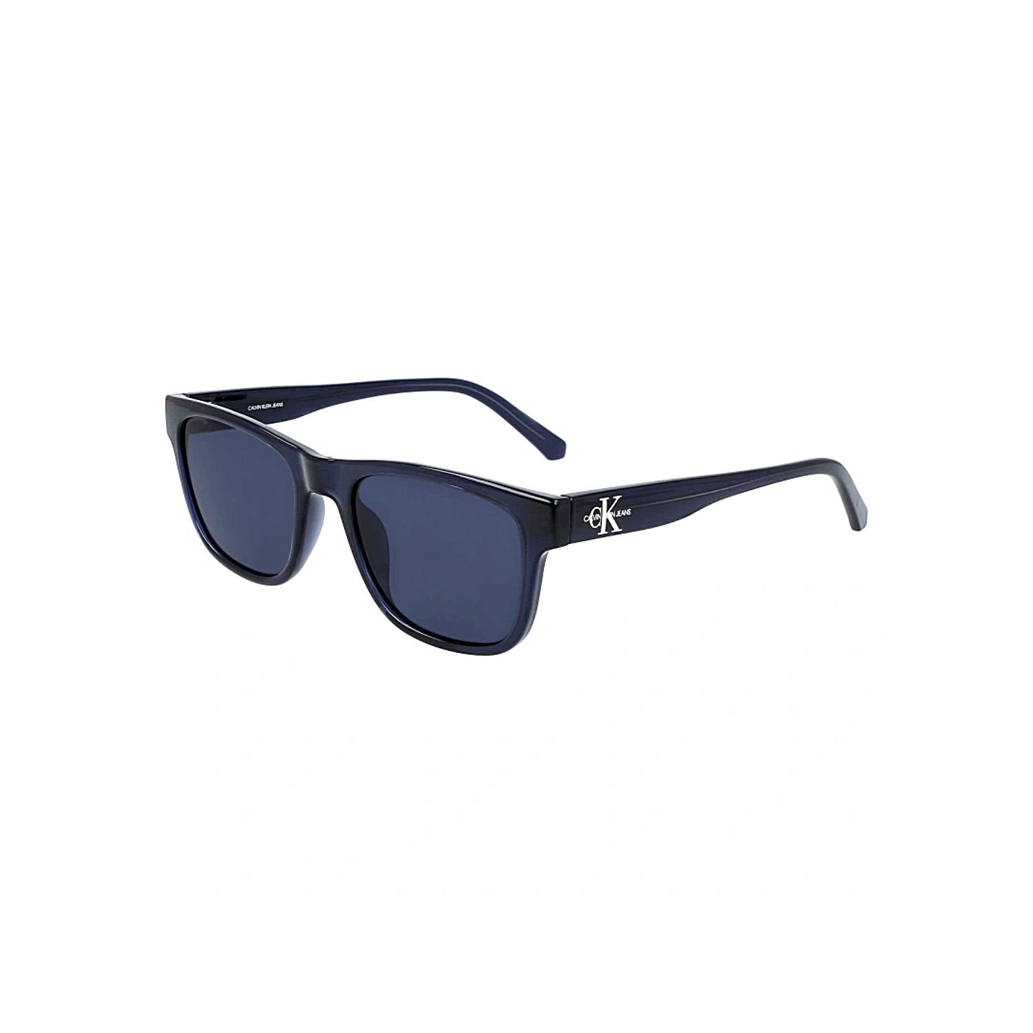 Calvin Klein CKJ 20632S 405 53 Erkek Kare Lacivert Kemik Güneş Gözlüğü