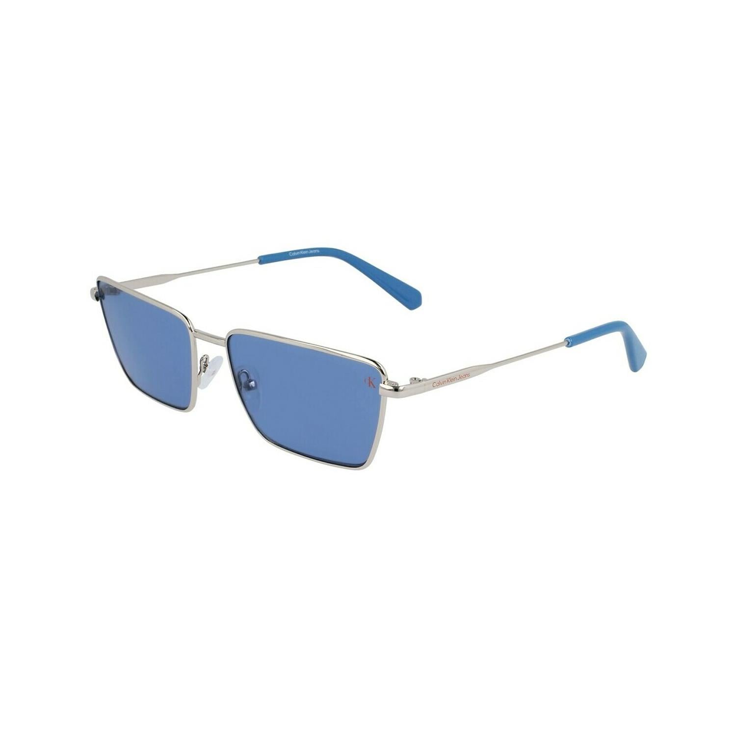 Calvin Klein CKJ 22217S 721 58 Unisex Dikdörtgen Altın Metal Güneş Gözlüğü