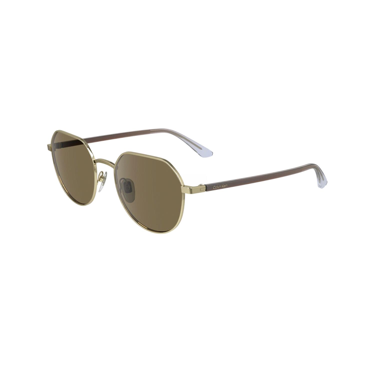 Calvin Klein CKJ 23125S 717 51 Unisex Gold Metal Güneş Gözlüğü