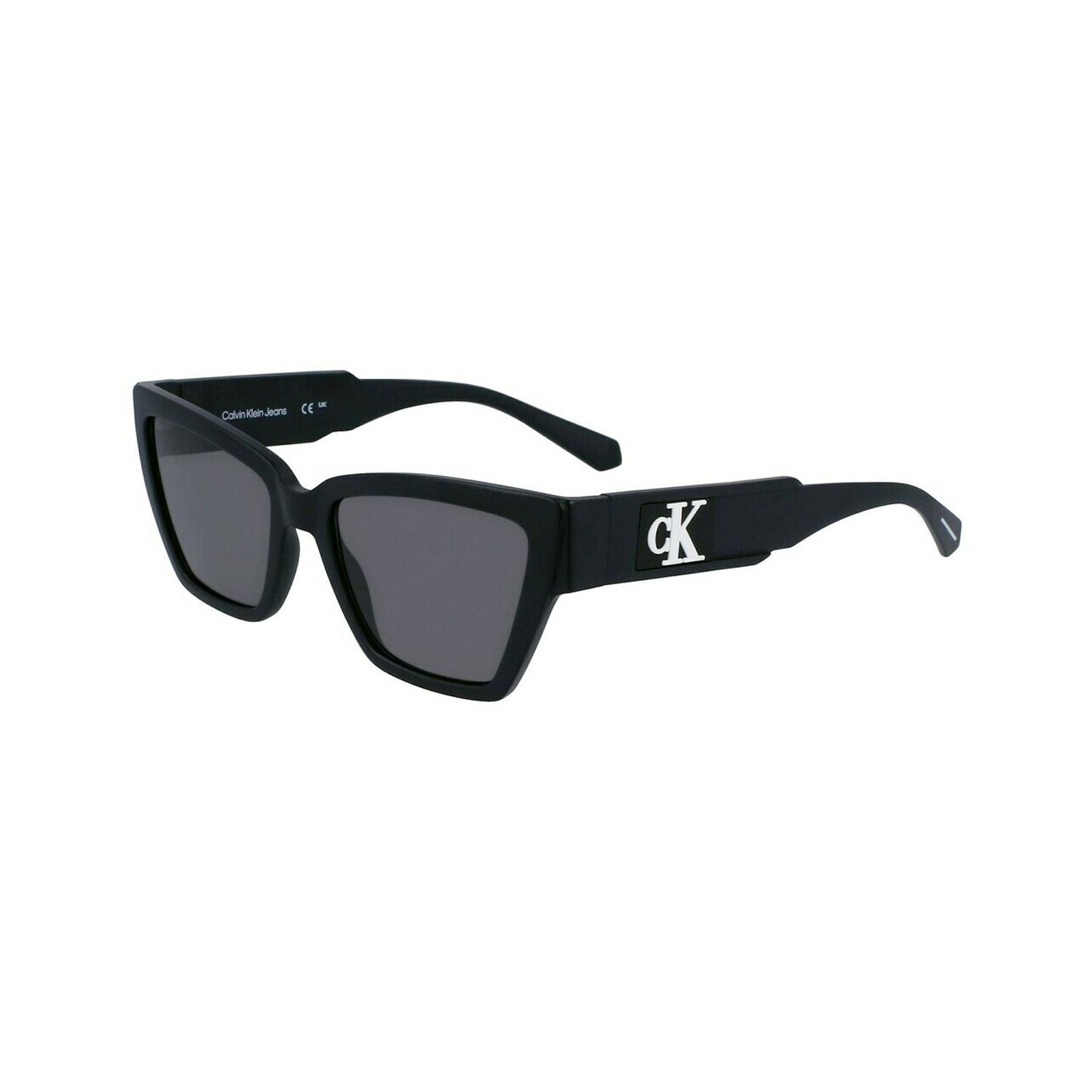 Calvin Klein CKJ 23624S 002 54 Kadın Cat Eye Mat Siyah Kemik Güneş Gözlüğü