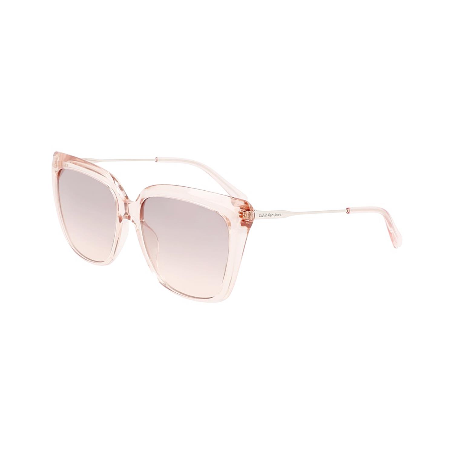 Calvin Klein CKJ22601S 671 56 Kadın Şeffaf Cat Eye Güneş Gözlüğü