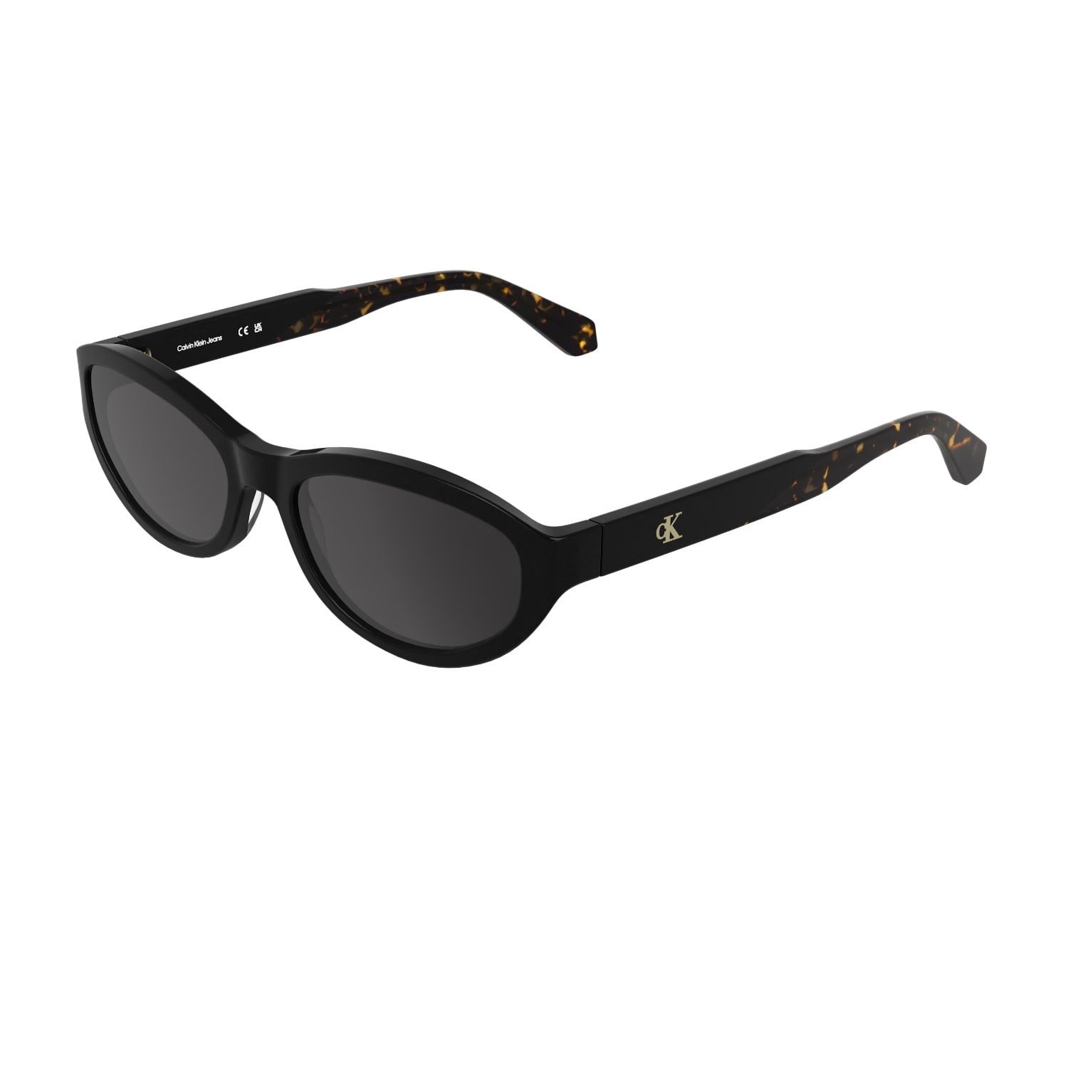 Calvin Klein Jeans CKJ 25618S 001 56 Kadın Cat Eye Siyah Kemik Güneş Gözlüğü