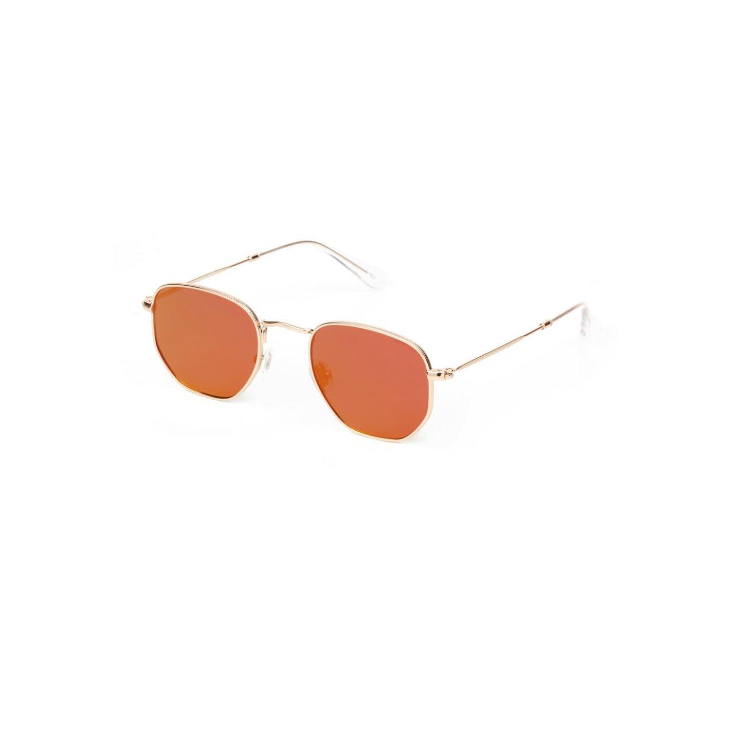 Despada Ds 2260 C1 44 Çocuk Geometrik Gold Metal Güneş Gözlüğü