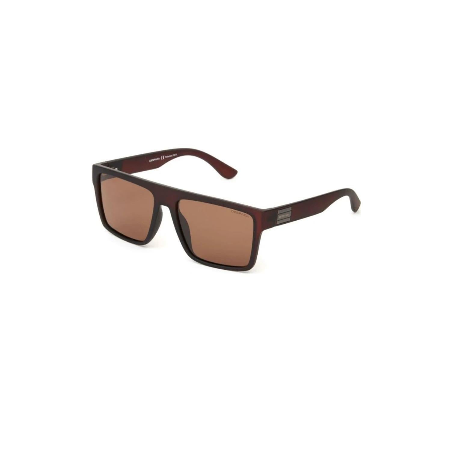 Despada Ds 2268 C4 57 Unisex Dikdörtgen Füme Kemik Güneş Gözlüğü