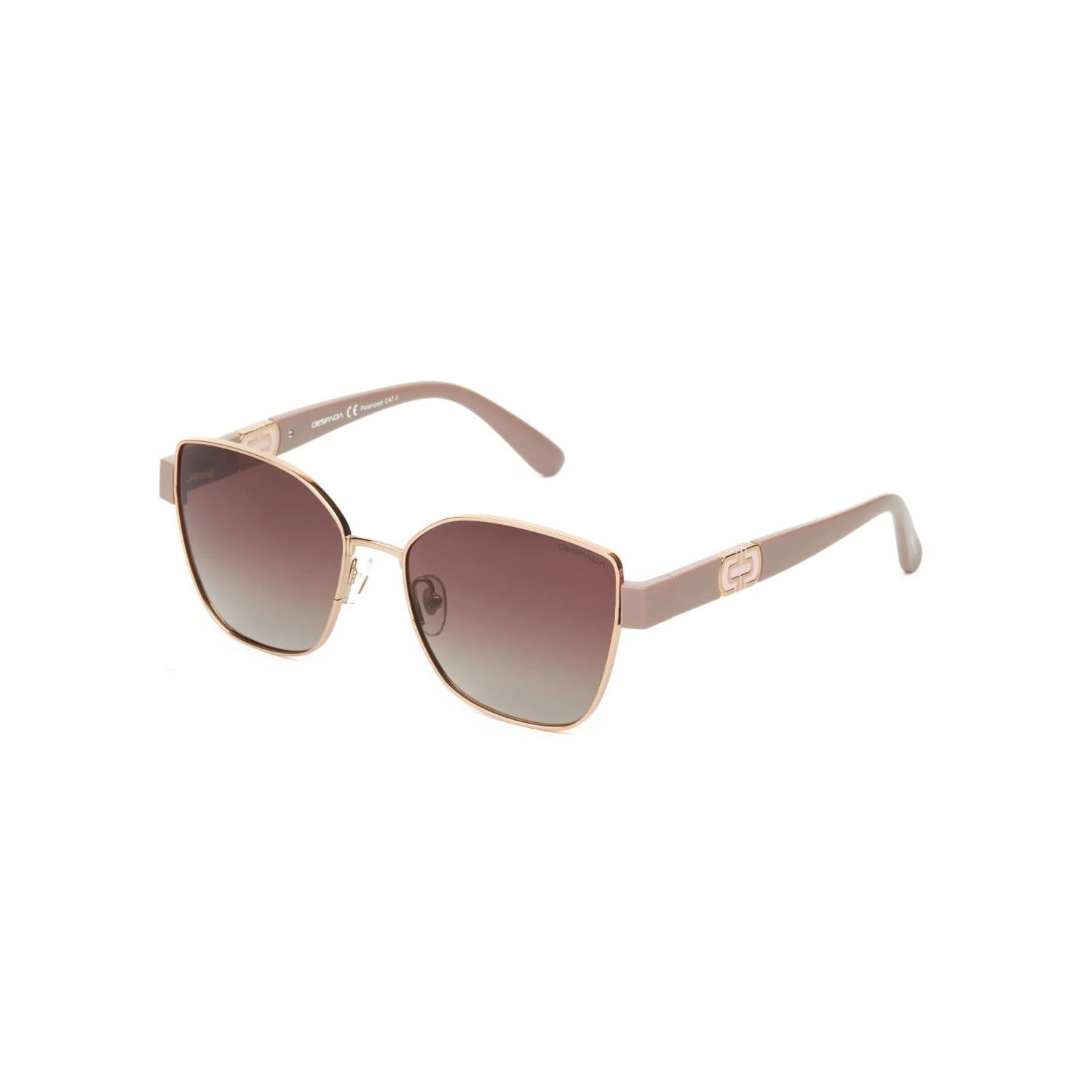 Despada Ds 2312 C4 57 Kadın Cat Eye Gold Metal Güneş Gözlüğü