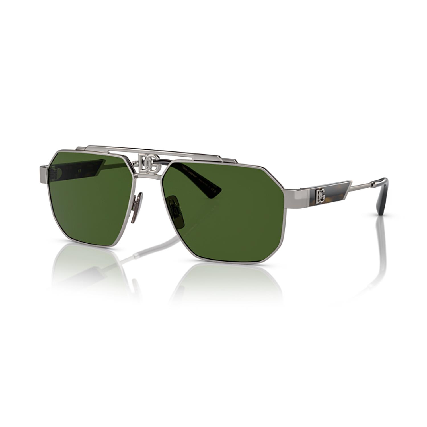 Dolce Gabbana DG 2294 0471 59 Erkek Gun Metal Güneş Gözlüğü