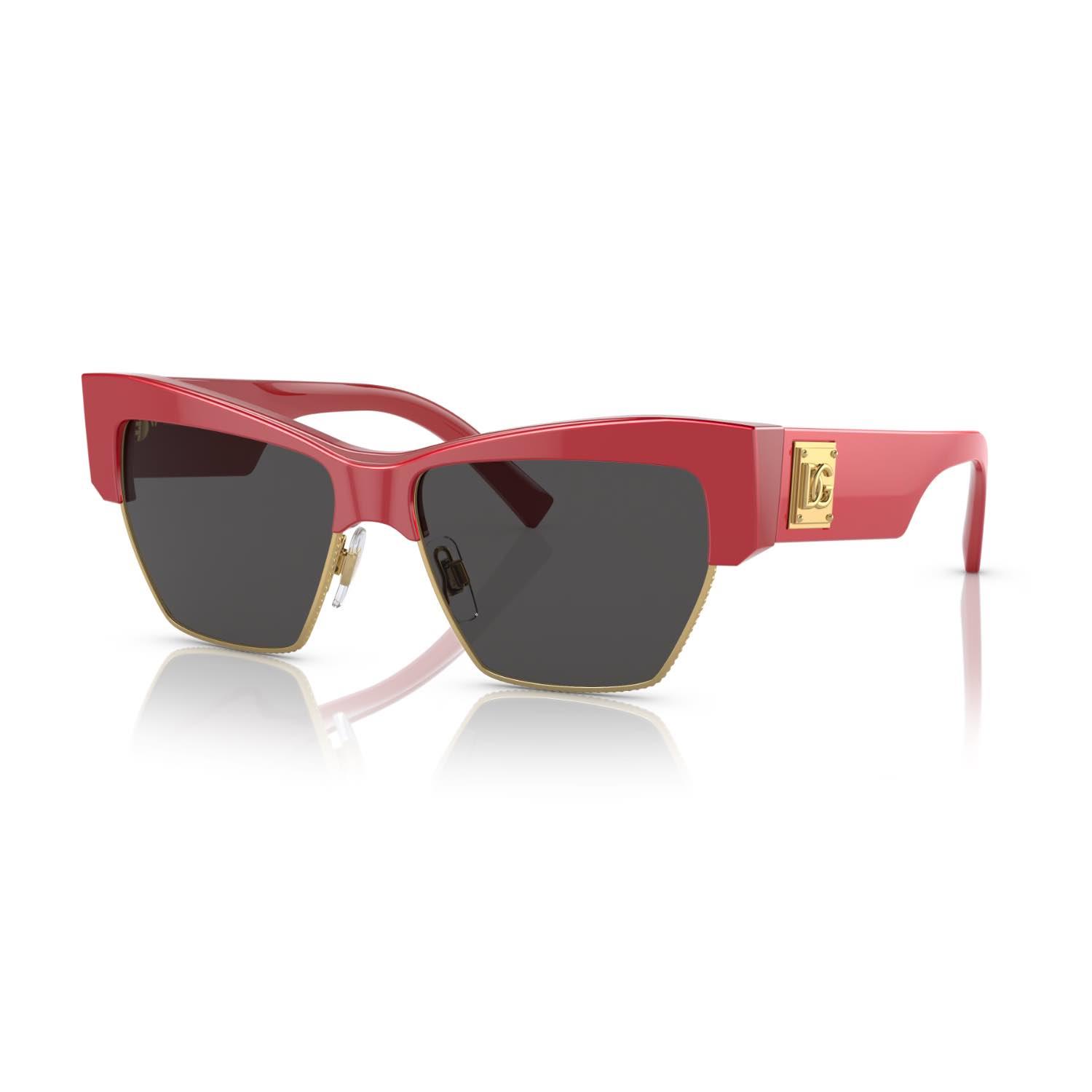 Dolce Gabbana DG 4415 337787 56 Kadın Kırmızı Güneş Gözlüğü