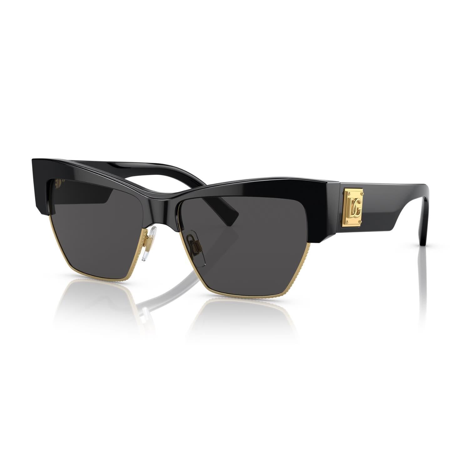 Dolce Gabbana DG 4415 50187 56 0 Kadın Siyah Güneş Gözlüğü