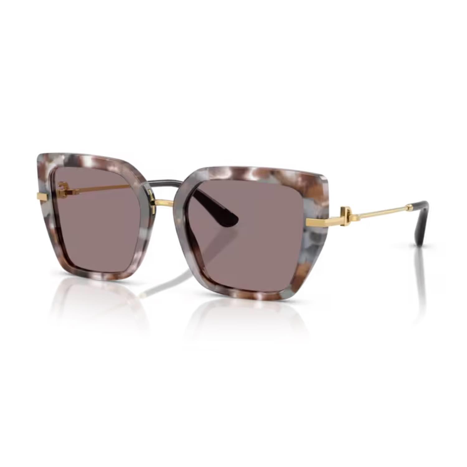 Dolce Gabbana DG 4474 34457N 53 Kadın Kelebek Çok Renkli Kemik Güneş Gözlüğü