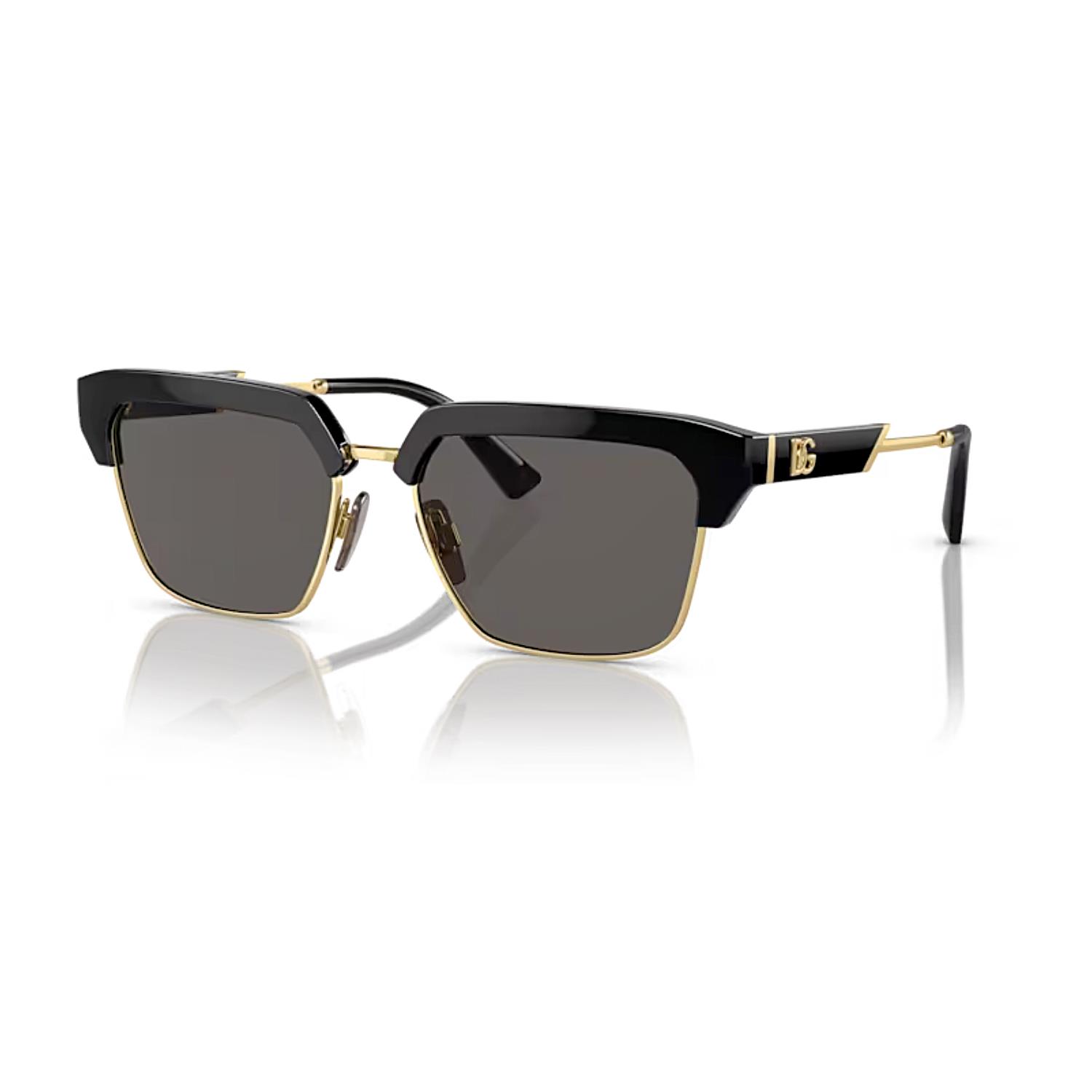 Dolce Gabbana DG 6185 50187 55 Unisex Siyah Güneş Gözlüğü