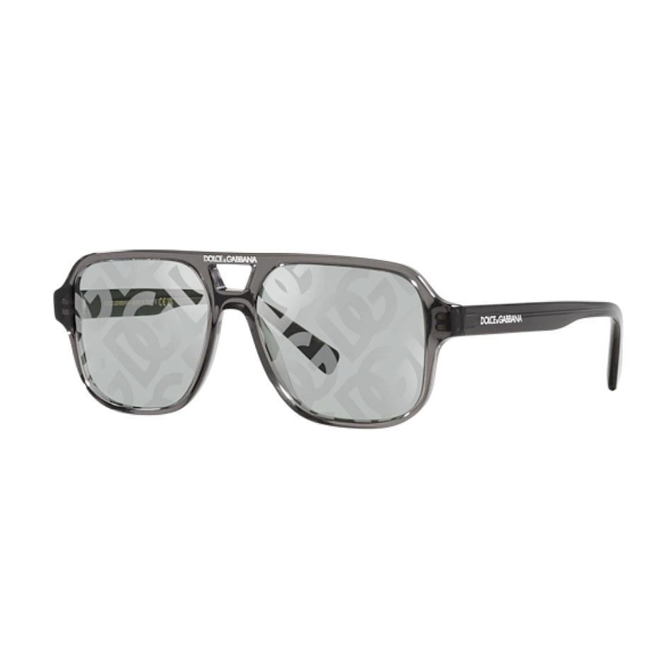 Dolce Gabbana DX 4003 3160AL 50 Çocuk Gri Aynalı Güneş Gözlüğü