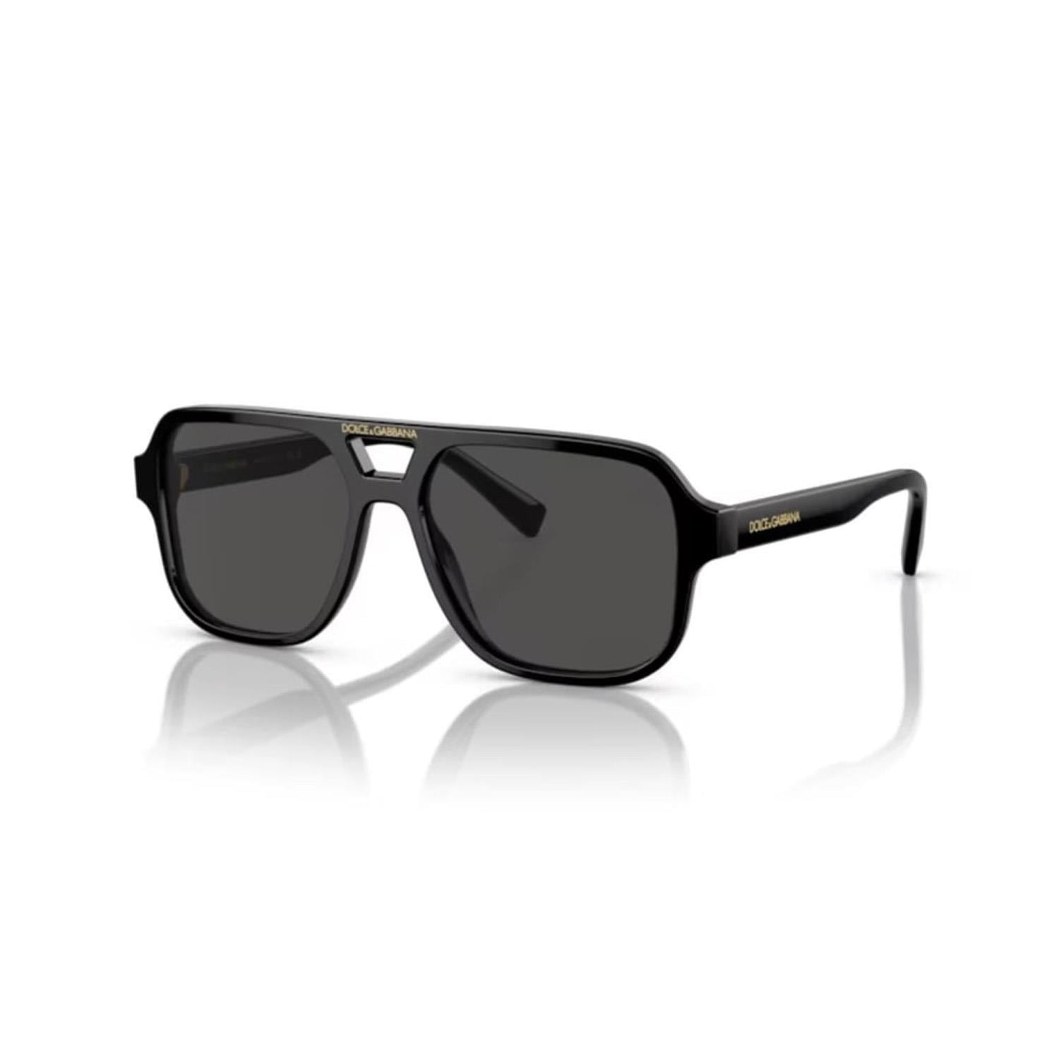 Dolce Gabbana DX 4003 335587 50 Çocuk Pilot Siyah Kemik Güneş Gözlüğü