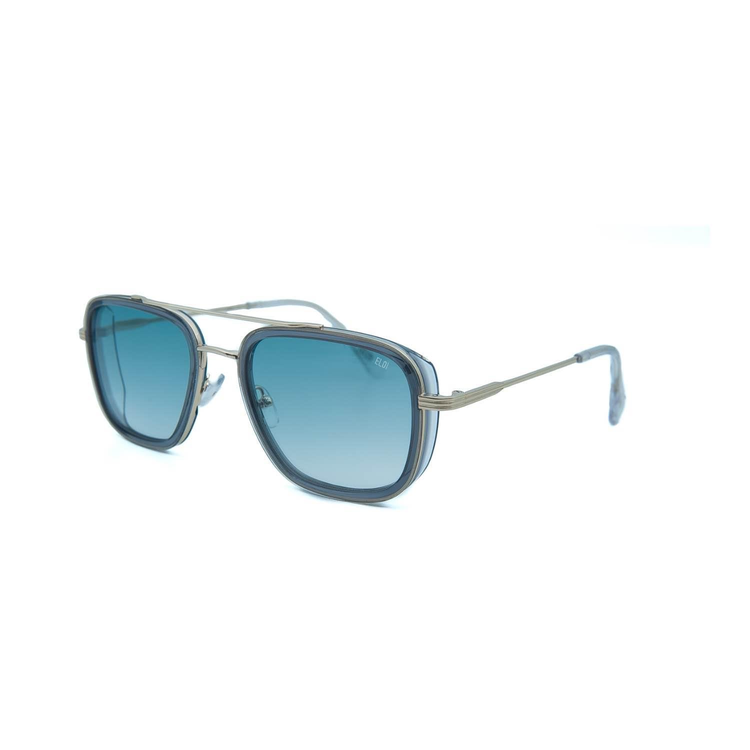 Eloi 1869 03 54 Unisex Dikdörtgen Gold Kombine Güneş Gözlüğü