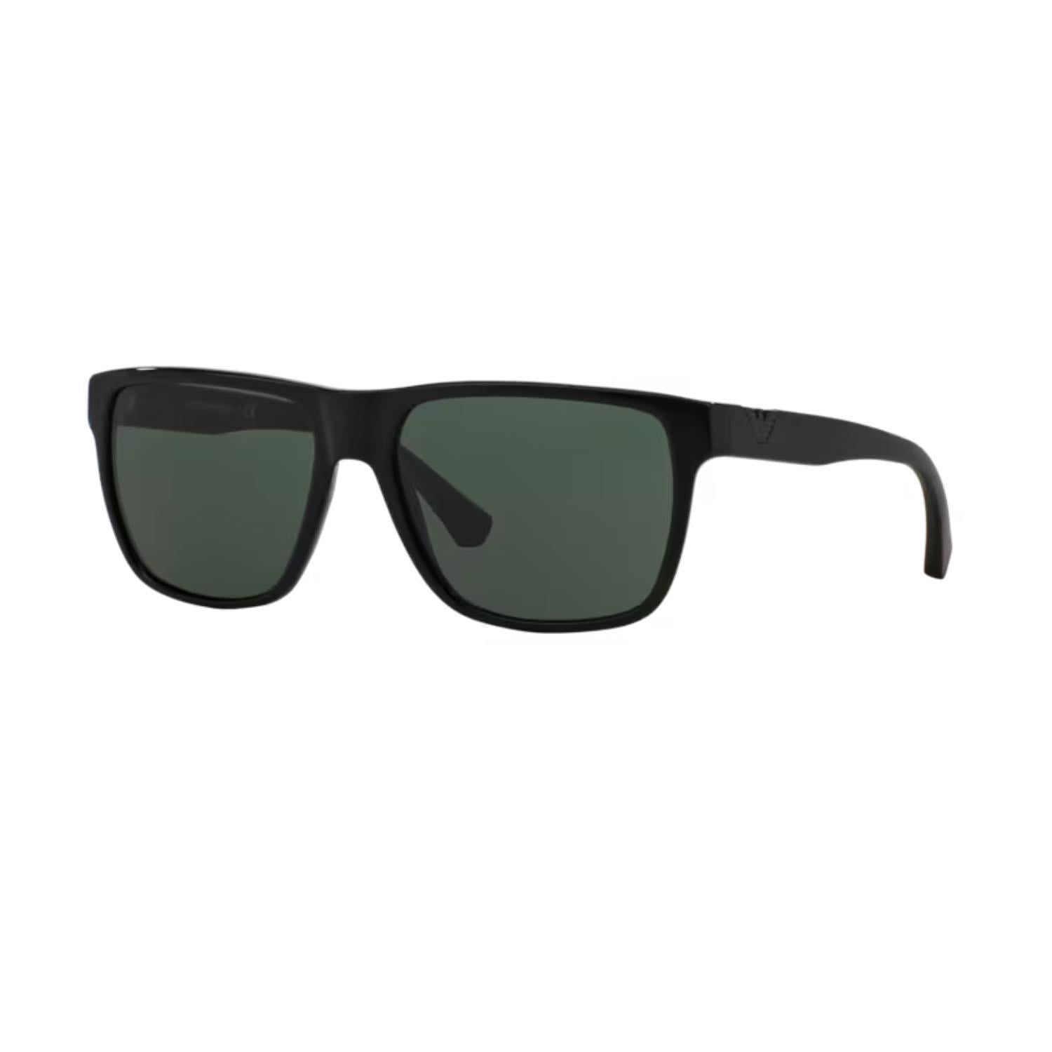 Emporio Armani EA 4035 501771 58 Erkek Kare Siyah Kemik Güneş Gözlüğü